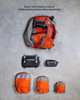 Simms GTS Packing Pouches 3 Pack Simms Orange Set